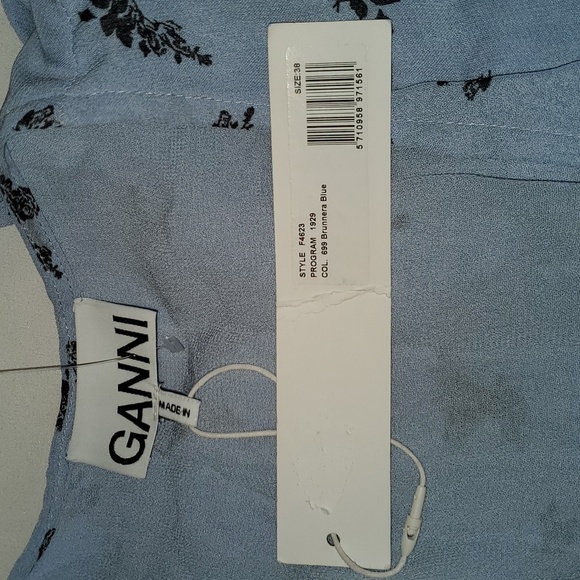 GANNI NWT.....Floral wrap dress - Picture 5 of 7